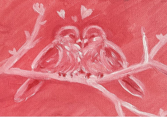 WS - Painting Love Birds 2/14