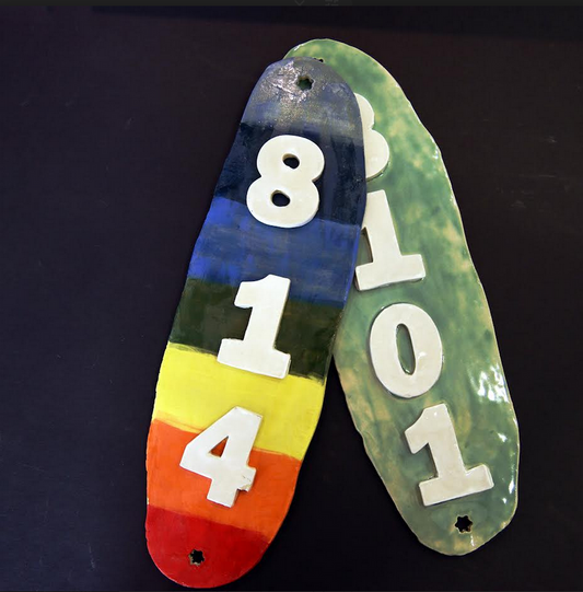 WS - Clay Address Plates 2/21